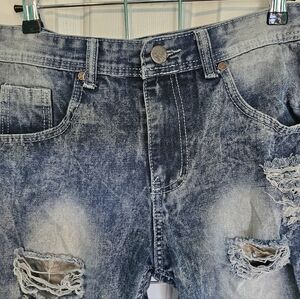 True Rock Acid Wash Distressed Jeans Men's Size 32